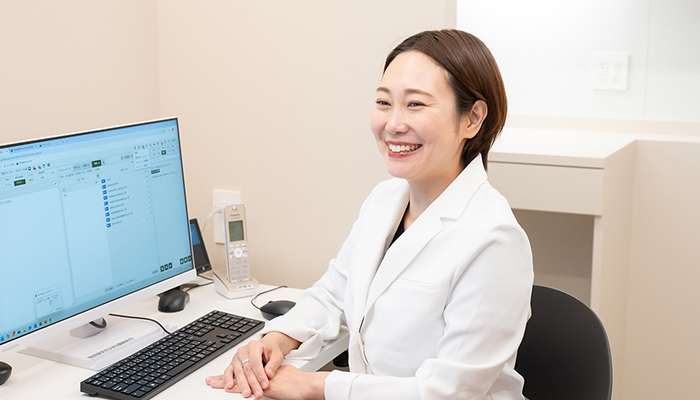 女性医師による内視鏡検査
