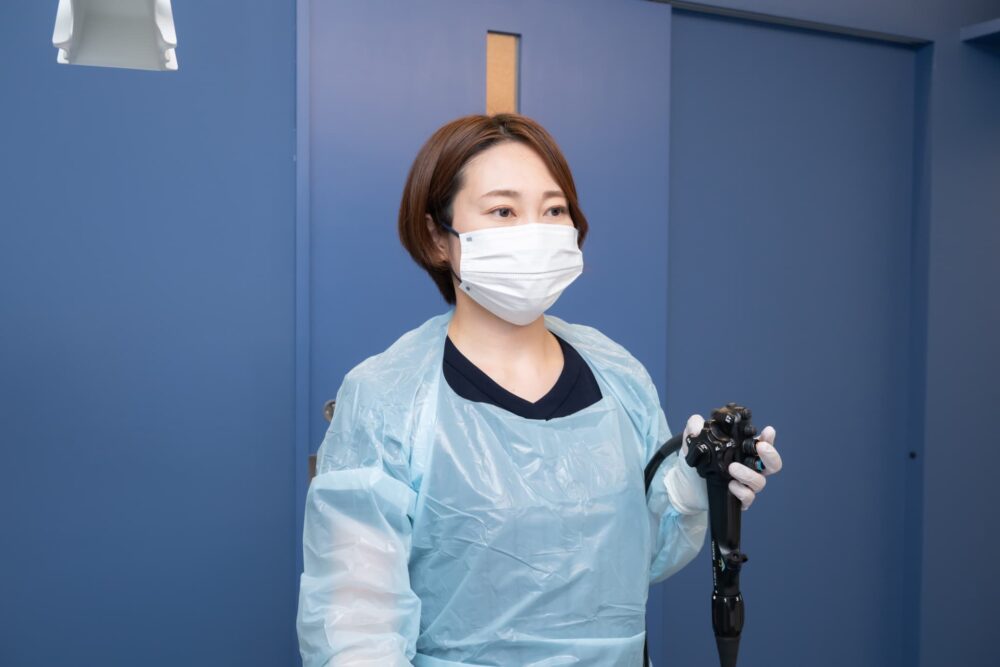女性医師による大腸カメラ検査